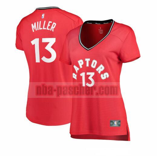 Maillot Toronto Raptors Femme Malcolm Miller 13 icon edition Rouge