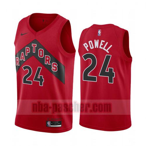 Maillot Toronto Raptors Homme Norman Powell 24 2020-21 Icône Rouge