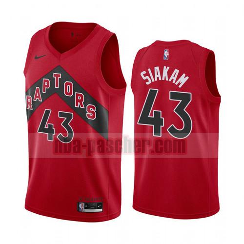 Maillot Toronto Raptors Homme Pascal Siakam 43 2020-21 Icône Rouge