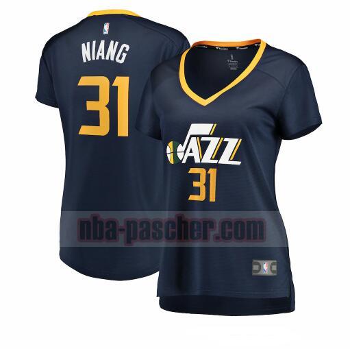 Maillot Utah Jazz Femme Georges Niang 31 icon edition Bleu marin