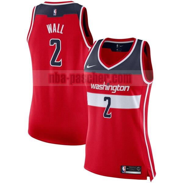 Maillot Washington Wizards Femme John Wall 2 Nike icon edition Rouge