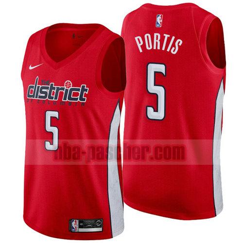 Maillot Washington Wizards Homme Bobby Portis 5 Earned 2019 Rouge