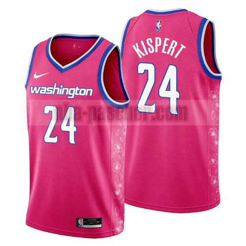 Maillot Washington Wizards Homme Corey Kispert 24 2022-2023 City Edition rosa