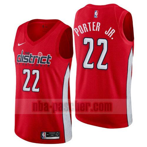 Maillot Washington Wizards Homme Otto Porter 22 Earned 2019 Rouge