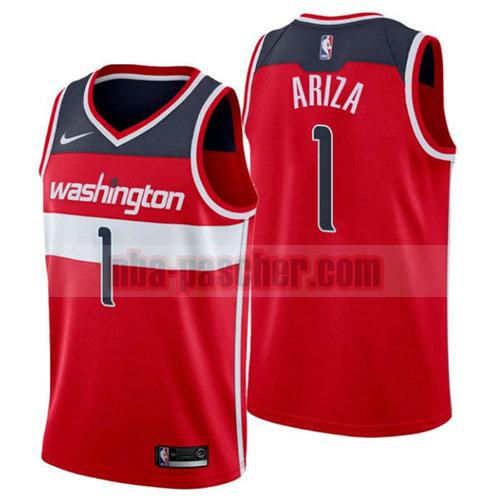Maillot Washington Wizards Homme Trevor Ariza 1 2018-2019 Rouge
