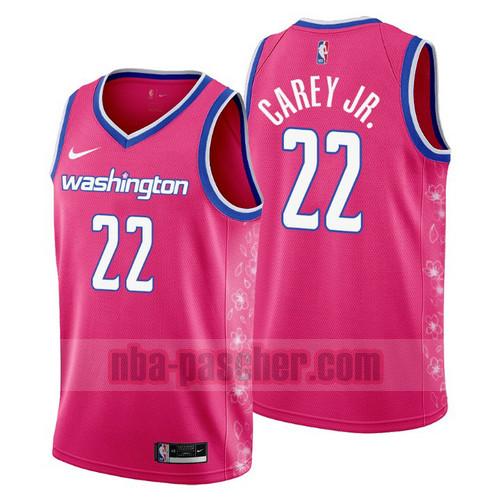 Maillot Washington Wizards Homme Vernon Carey Jr. 22 2022-2023 City Edition rosa