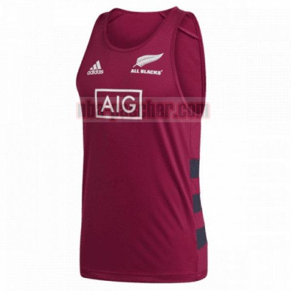 Maillot de foot rugby All Blacks 2021 Homme Tank Top
