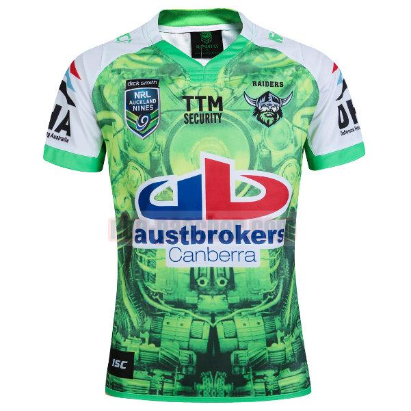 Maillot de foot rugby Canberra Raiders 2016 Homme Formazione