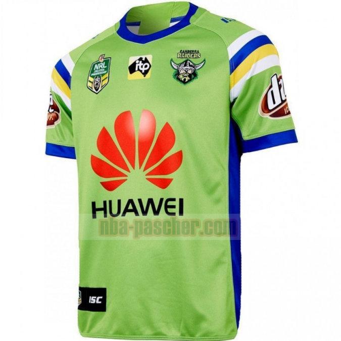 Maillot de foot rugby Canberra Raiders 2018 Homme Domicile