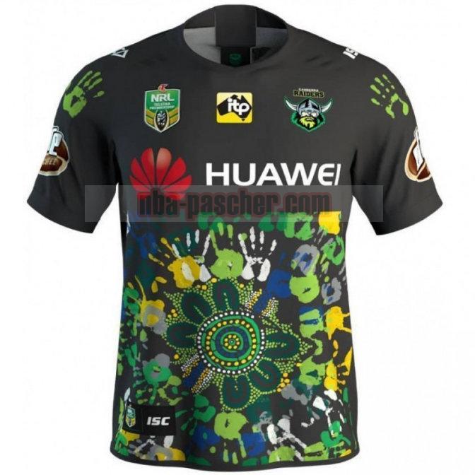 Maillot de foot rugby Canberra Raiders 2018 Homme Indigenous
