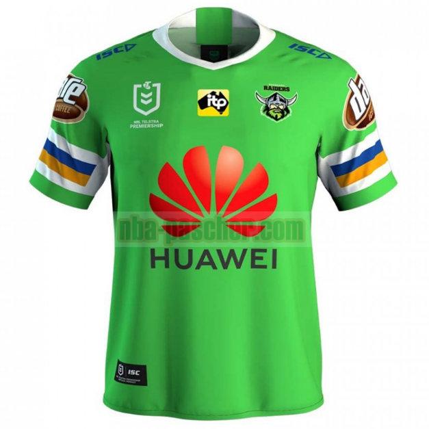 Maillot de foot rugby Canberra Raiders 2019 Homme Domicile