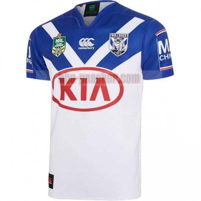 Maillot de foot rugby Canterbury Bankstown Bulldogs 2017 Homme Domicile