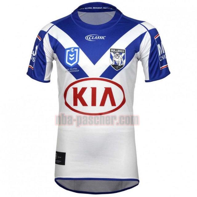 Maillot de foot rugby Canterbury Bankstown Bulldogs 2019 Homme Domicile