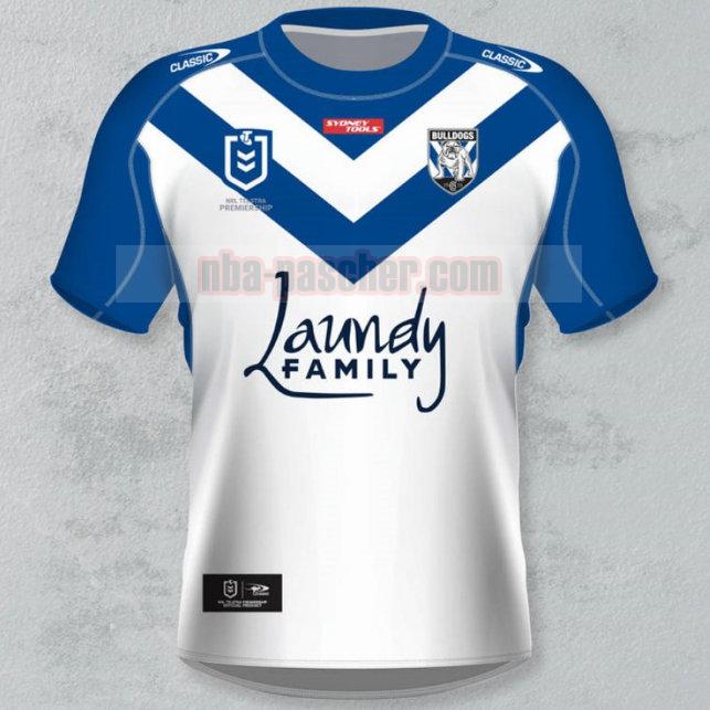 Maillot de foot rugby Canterbury Bankstown Bulldogs 2021 Homme Domicile