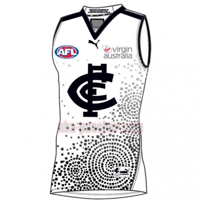 Maillot de foot rugby Carlton Blues 2020-2021 Homme Indigenous Guernsey