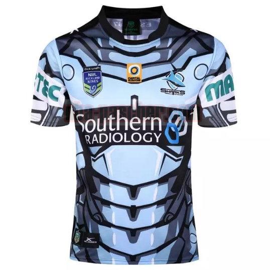 Maillot de foot rugby Cronulla Sutherland Sharks 2016 Homme Exterieur