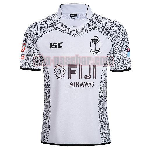 Maillot de foot rugby Fiji 2019 Homme 7S Domicile