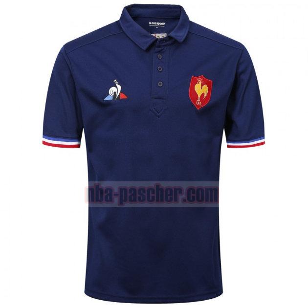 Maillot de foot rugby France 2018-2019 Homme Polo