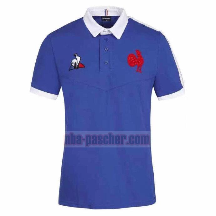 Maillot de foot rugby France 2021 Homme Polo
