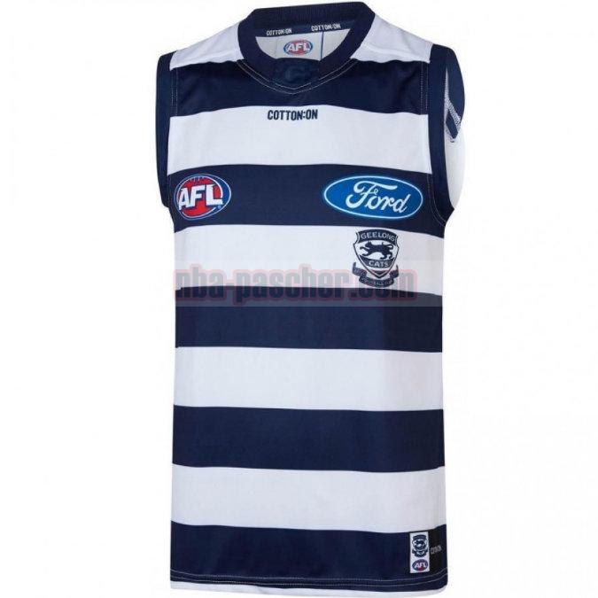 Maillot de foot rugby Geelong Cats 2019 Homme Domicile