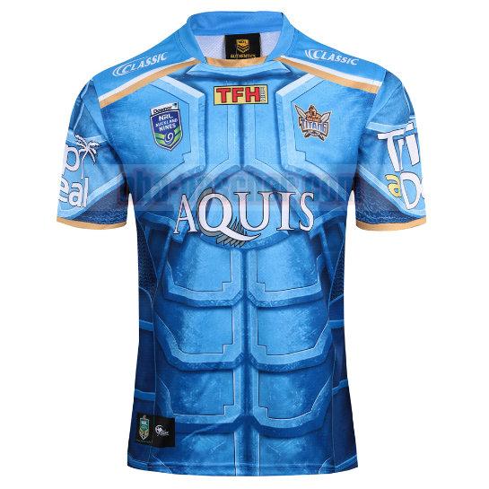 Maillot de foot rugby Gold Coast Titans 2017-2018 Homme Special Edition