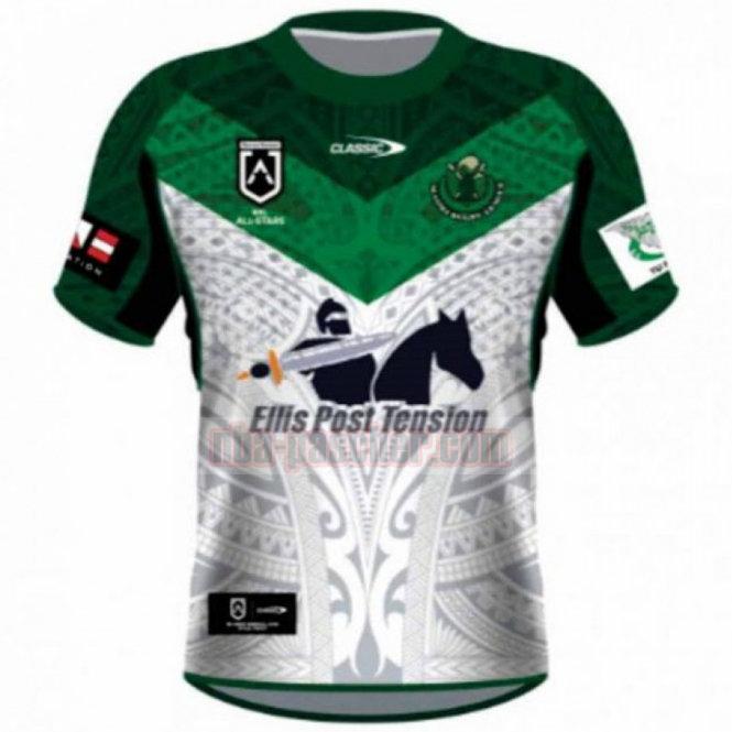 Maillot de foot rugby Maori All Stars 2021 Homme Domicile