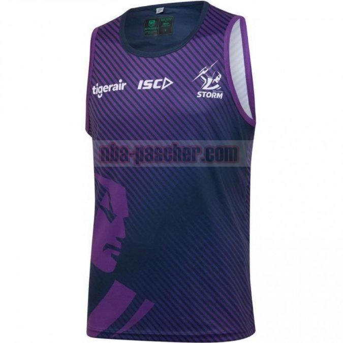 Maillot de foot rugby Melbourne Storm 2020 Homme Formazione