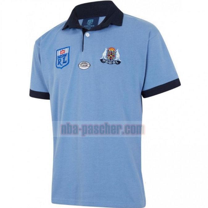 Maillot de foot rugby NSW Blues 1985 Homme Domicile