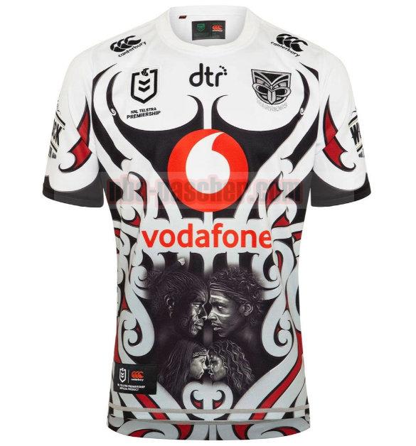 Maillot de foot rugby New Zealand Warriors 2020 Homme Indigenous