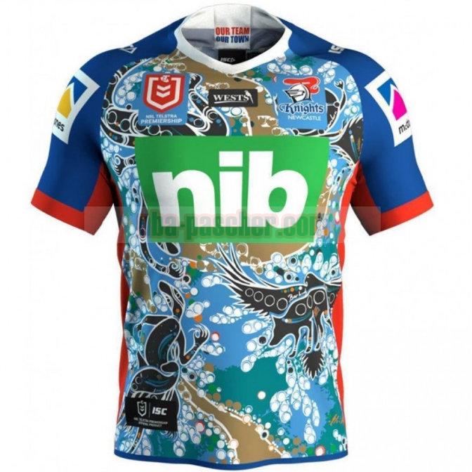Maillot de foot rugby Newcastle Knights 2019 Homme Indigenous