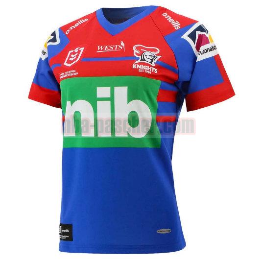 Maillot de foot rugby Newcastle Knights 2021 Homme Domicile