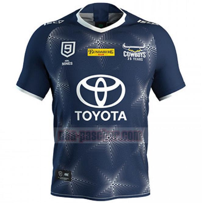 Maillot de foot rugby North Queensland Cowboys 2020 Homme 9s
