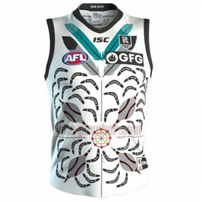 Maillot de foot rugby Port Adelaide 2020 Homme Indigenous Guernsey