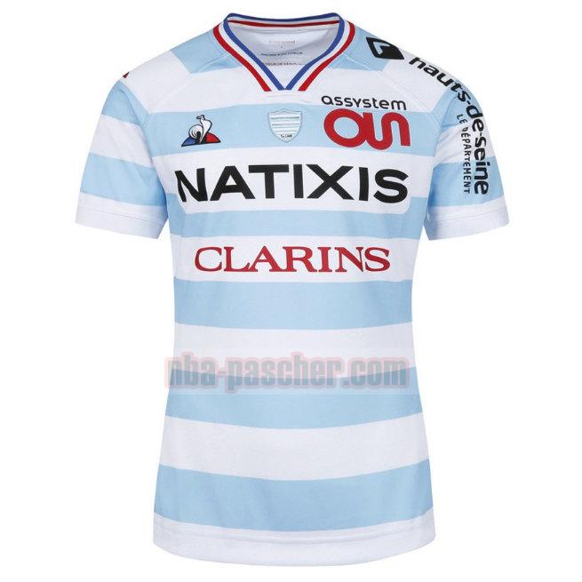 Maillot de foot rugby Racing 92 2020-2021 Homme Domicile