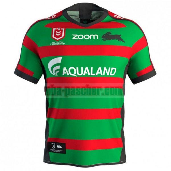Maillot de foot rugby South Sydney Rabbitohs 2019 Homme Domicile