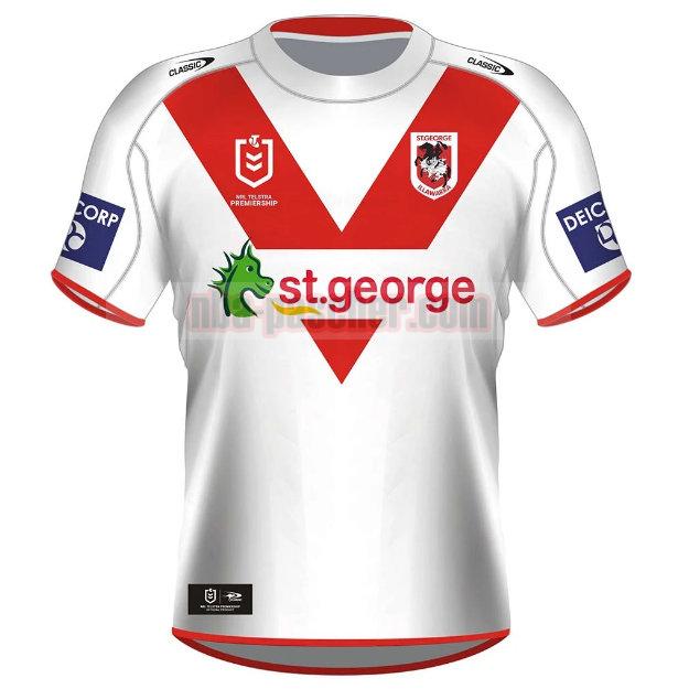 Maillot de foot rugby St George Illawarra Dragons 2021 Homme Domicile