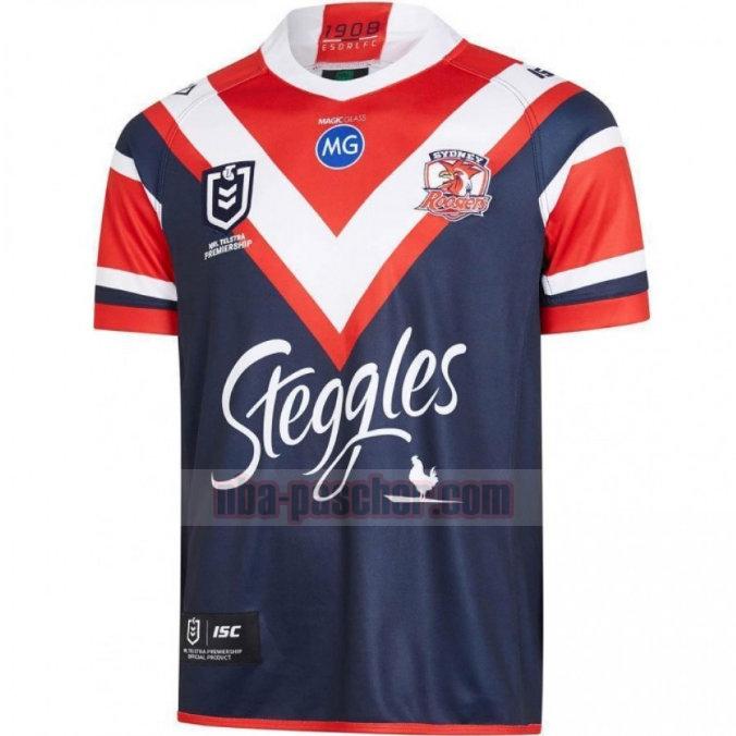 Maillot de foot rugby Sydney Roosters 2019 Homme Domicile