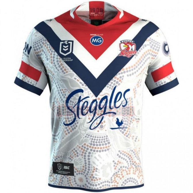 Maillot de foot rugby Sydney Roosters 2019 Homme Indigenous