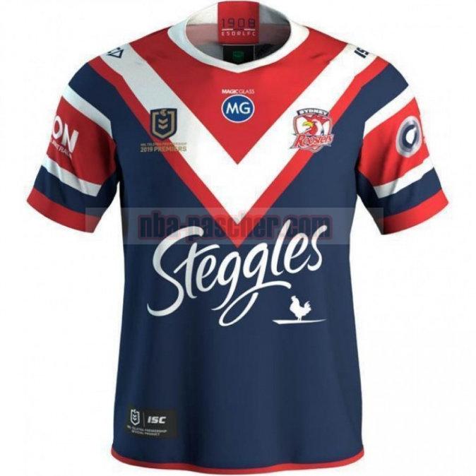 Maillot de foot rugby Sydney Roosters 2019 Homme Premiers