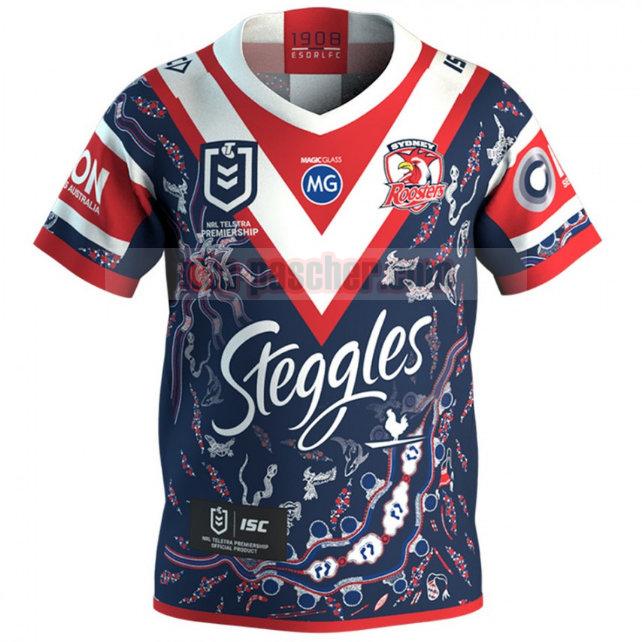 Maillot de foot rugby Sydney Roosters 2020 Homme Indigenous