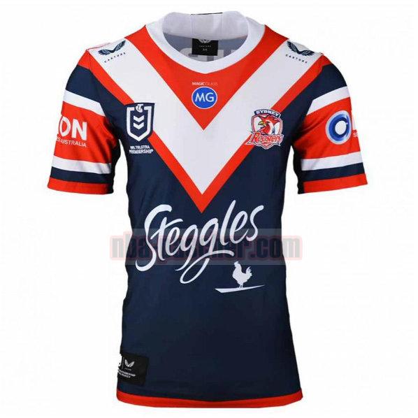 Maillot de foot rugby Sydney Roosters 2021 Homme Domicile