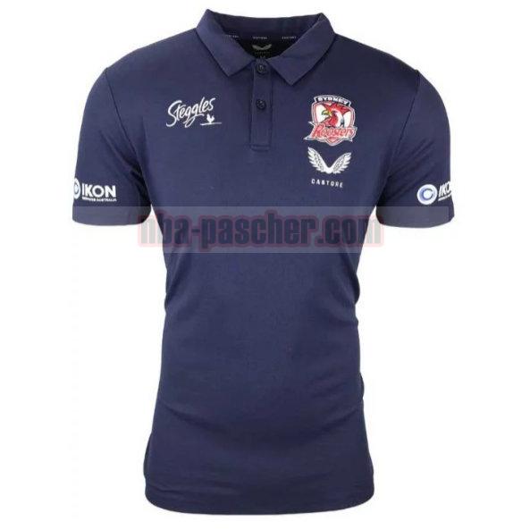 Maillot de foot rugby Sydney Roosters 2021 Homme Media Polo