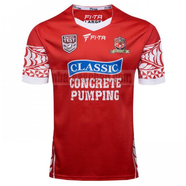 Maillot de foot rugby Tonga 2017 Homme Domicile