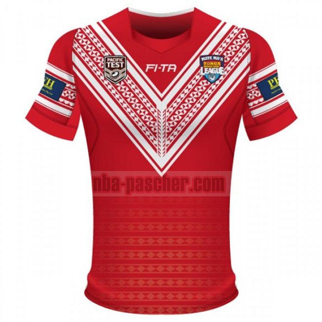 Maillot de foot rugby Tonga 2018 Homme Domicile