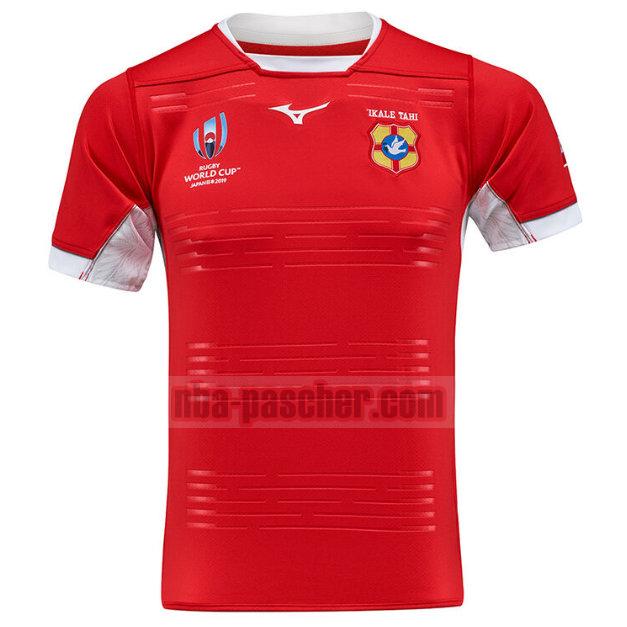 Maillot de foot rugby Tonga 2019 Homme Domicile