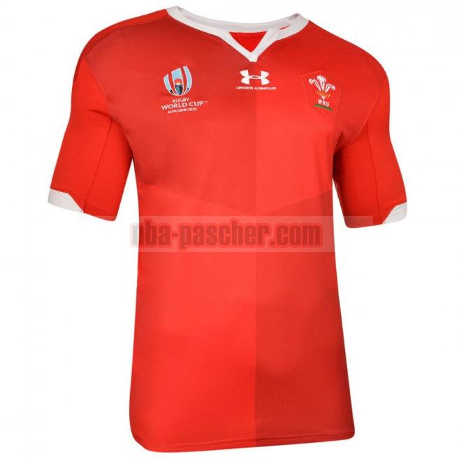 Maillot de foot rugby Wales 2019-20 Homme Domicile