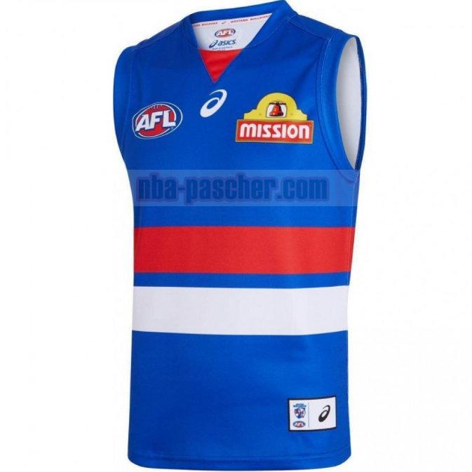 Maillot de foot rugby Western Bulldogs 2019 Homme Domicile