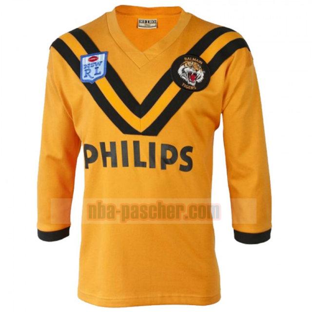 Maillot de foot rugby Wests Tigers 1989 Homme Formazione
