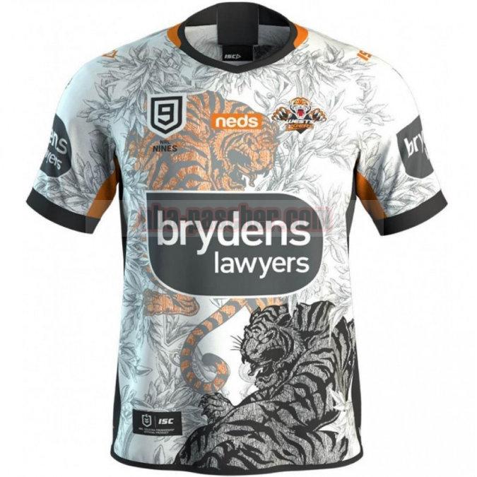 Maillot de foot rugby Wests Tigers 2020 Homme Nines