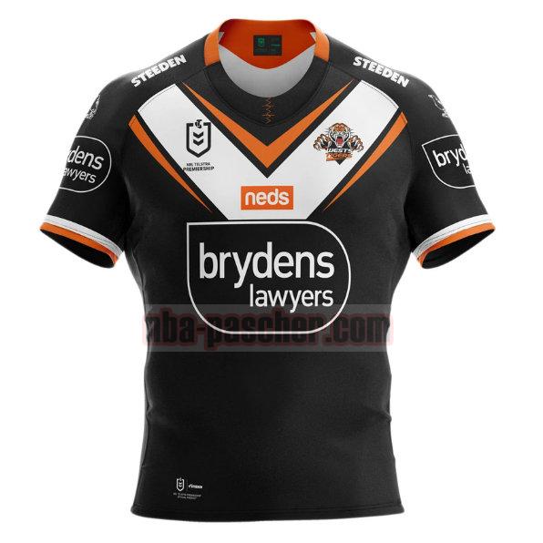 Maillot de foot rugby Wests Tigers 2021 Homme Domicile